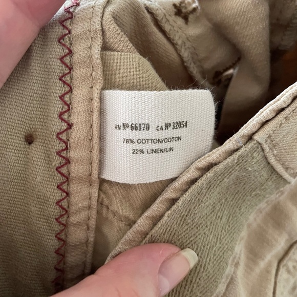 Anthropologie Button Fly Mini Skirt - Picture 8 of 9